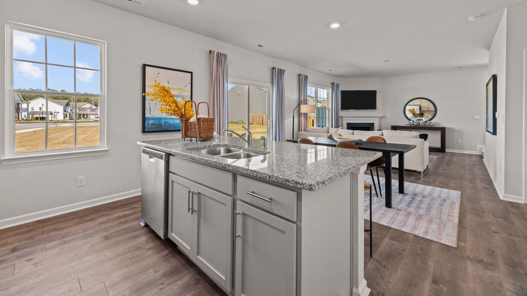 Furnished interior view inside a new home in West New Bern, New Bern (Image 11). Furnished interior view inside a new home in West New Bern, New Bern (Image 11).