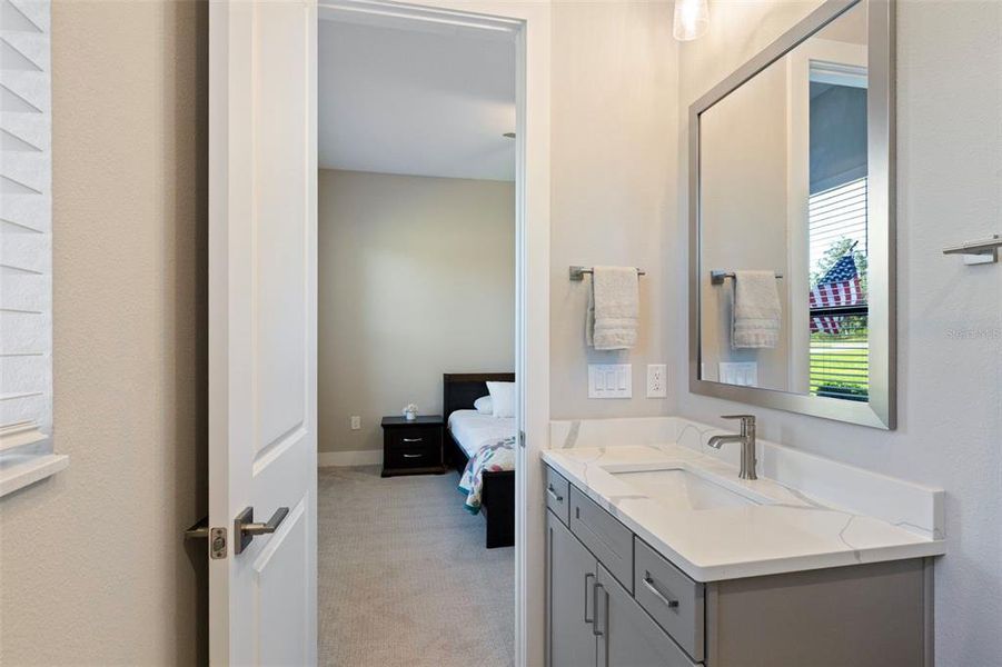 Furnished interior view inside a new home in Bella Terra, Hudson (Image 15). Furnished interior view inside a new home in Bella Terra, Hudson (Image 15).