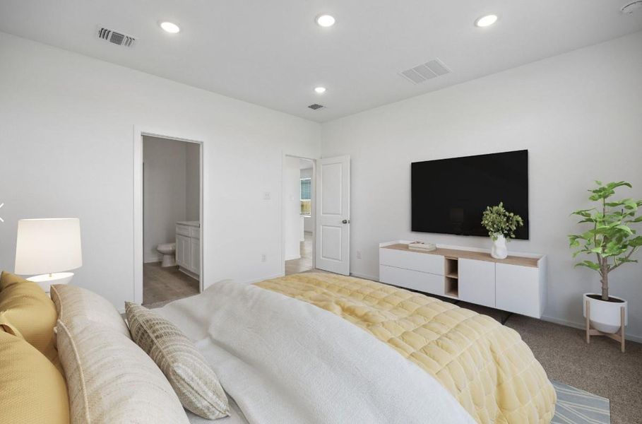 Furnished interior view inside a new home in Stokesbury, Waller (Image 15).