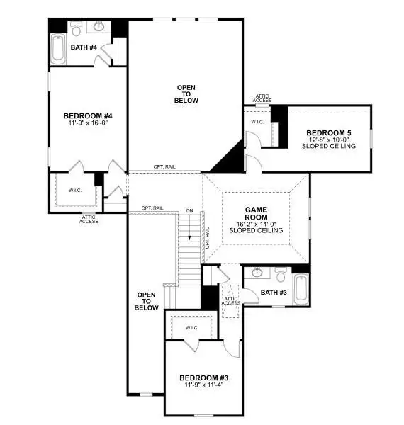 2D floor plan layout of this home in Marvida, Cypress, TX (Image 3). 2D floor plan layout of this home in Marvida, Cypress, TX (Image 3).