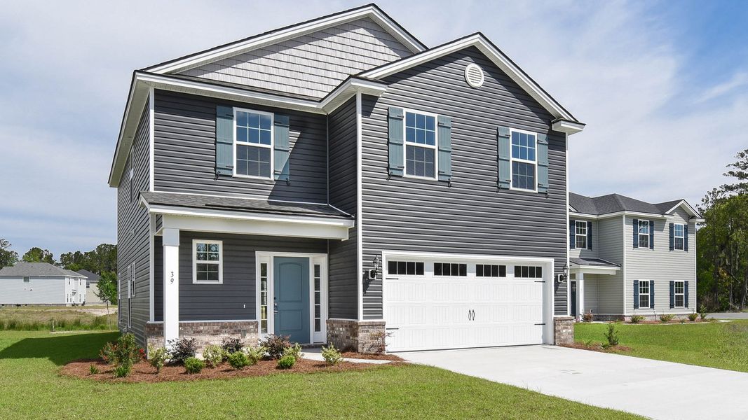 Edisto C Front Elevation | Ernest Homes Edisto C Front Elevation | Ernest Homes