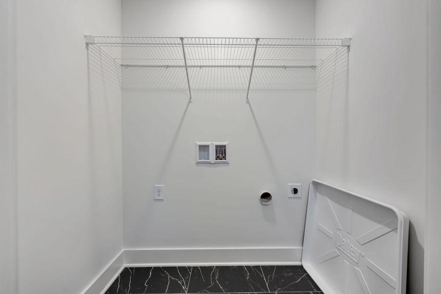 Convenient Laundry Room in The Henley Floor Plan