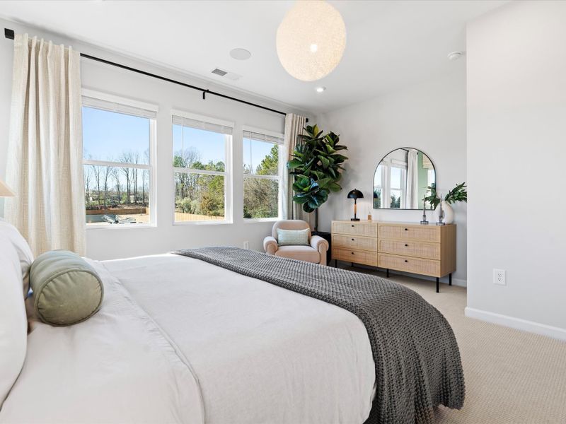 Furnished interior view inside a new home in Southmont, Charlotte (Image 12).