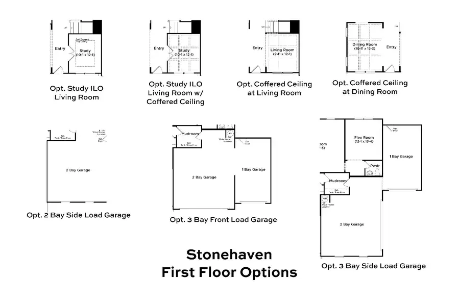 2D floor plan layout for the Stonehaven by DRB Homes in Reserve at Crowthorne, Zebulon, NC (Image 4). 2D floor plan layout for the Stonehaven by DRB Homes in Reserve at Crowthorne, Zebulon, NC (Image 4).