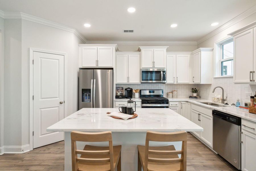 Furnished interior view inside a new home in High Point at Foxbank, Moncks Corner (Image 9).