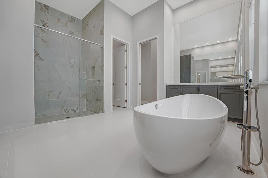 Furnished interior view inside a new home in Apex at Avenir, Palm Beach Gardens (Image 13). Furnished interior view inside a new home in Apex at Avenir, Palm Beach Gardens (Image 13).