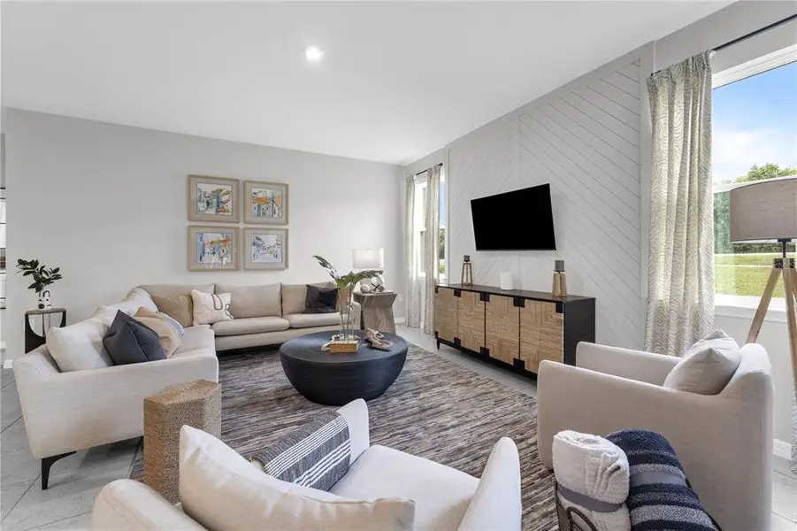 Furnished interior view inside a new home in Scenic Terrace, Lake Hamilton (Image 10).