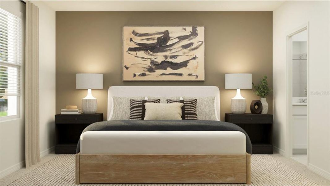 Furnished interior view inside a new home in , Eustis (Image 13).