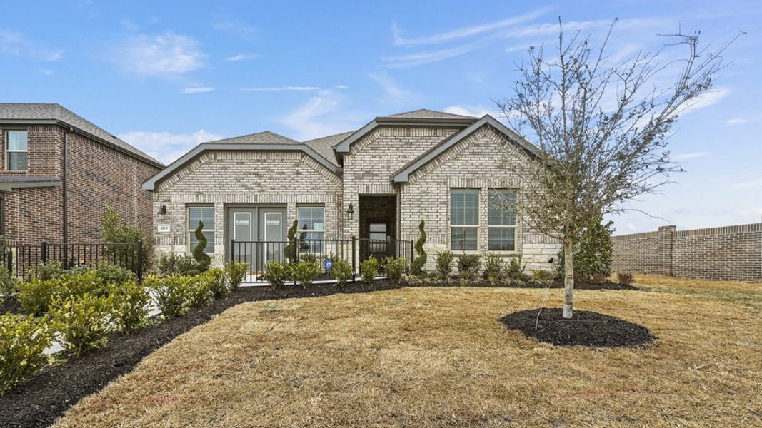 Representative exterior photo of a completed home built from the Vail by D.R. Horton in Madera, Royse City, TX (Image 25). Representative exterior photo of a completed home built from the Vail by D.R. Horton in Madera, Royse City, TX (Image 25).