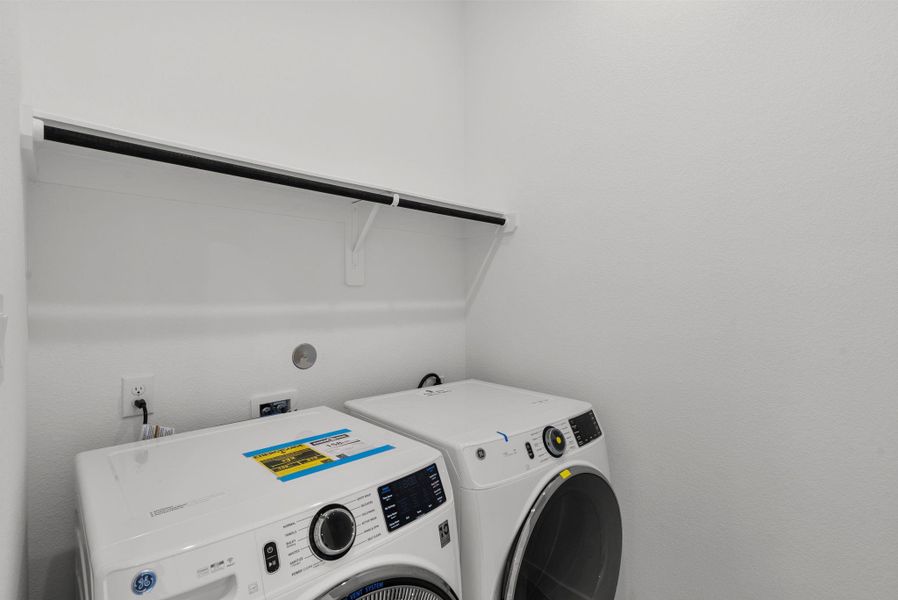 Furnished interior view inside a new home in The Trails, New Caney (Image 11).