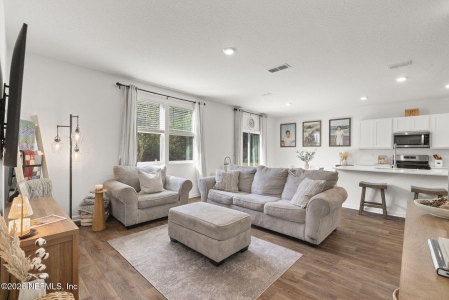 Furnished interior view inside a new home in Entrada, St. Augustine (Image 14). Furnished interior view inside a new home in Entrada, St. Augustine (Image 14).