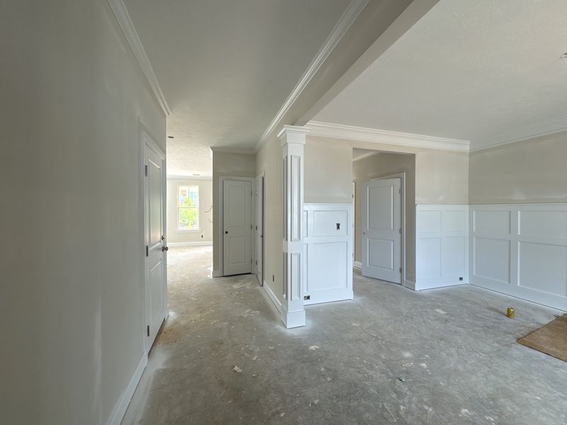 In-progress construction of a new home in Windsor, North Augusta, SC (Image 13). In-progress construction of a new home in Windsor, North Augusta, SC (Image 13).
