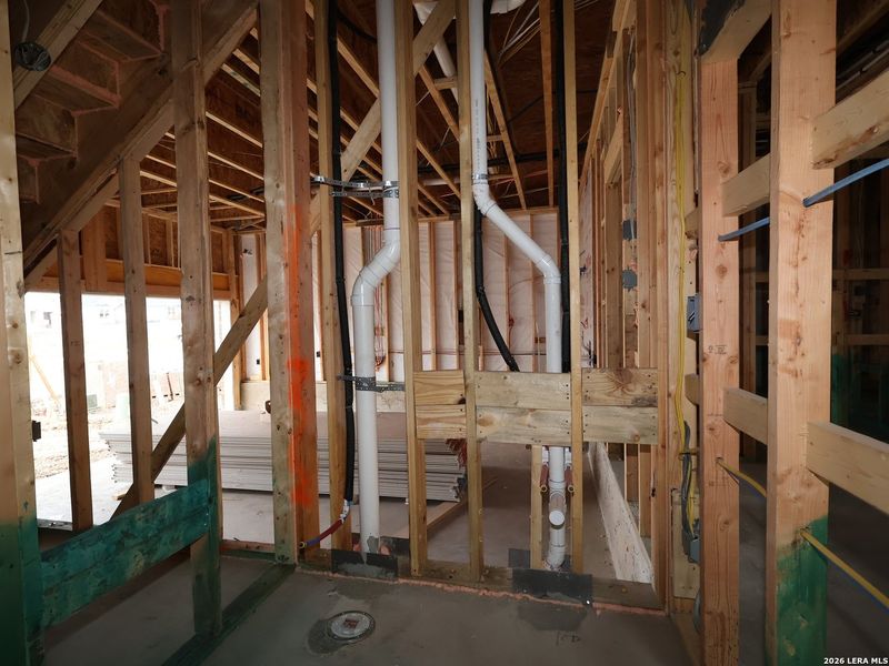 In-progress construction of a new home in Paloma Park, Converse, TX (Image 34).