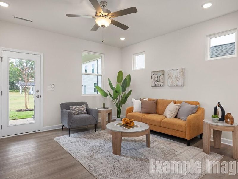 Furnished interior view inside a new home in Gregory Village, Lillington (Image 7).