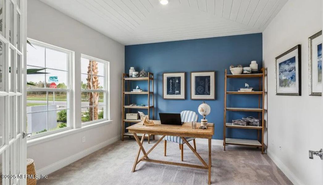 Furnished interior view inside a new home in , St. Augustine (Image 8).