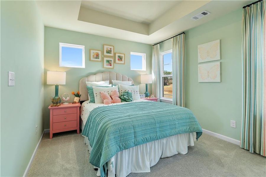 Furnished interior view inside a new home in Rosewood Farm, Lawrenceville (Image 14).