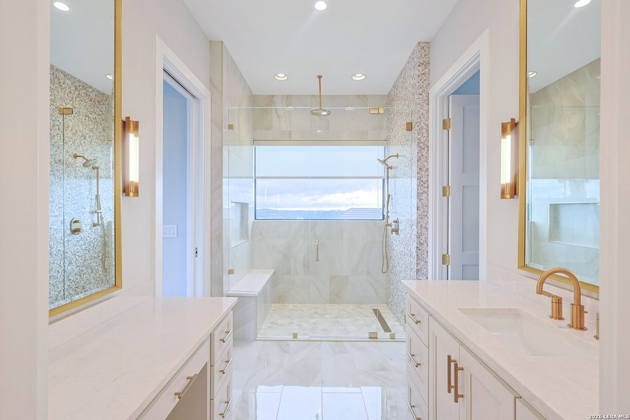 Furnished interior view inside a new home in , San Antonio (Image 19).