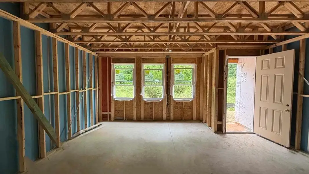 Family Room Construction Progress
