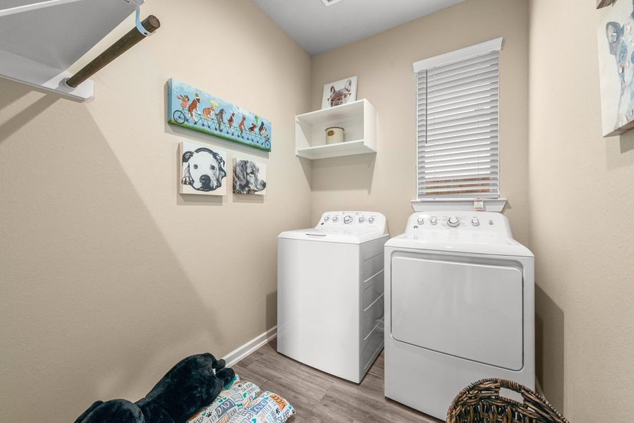 Furnished interior view inside a new home in Dellrose, Hockley (Image 27).