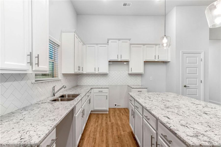 Furnished interior view inside a new home in Waters Edge, Mansfield (Image 7). Furnished interior view inside a new home in Waters Edge, Mansfield (Image 7).