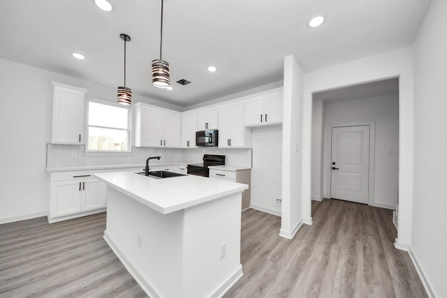 Furnished interior view inside a new home in , Houston (Image 12). Furnished interior view inside a new home in , Houston (Image 12).