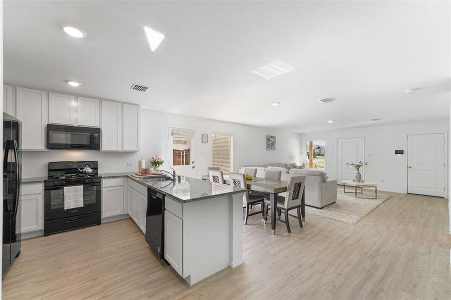Furnished interior view inside a new home in Eastland, Crandall (Image 26). Furnished interior view inside a new home in Eastland, Crandall (Image 26).