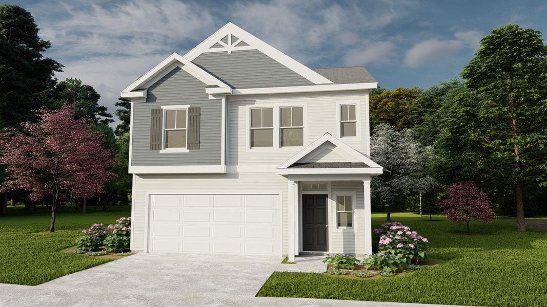 1888 Ivey Color Rendering Elevation C