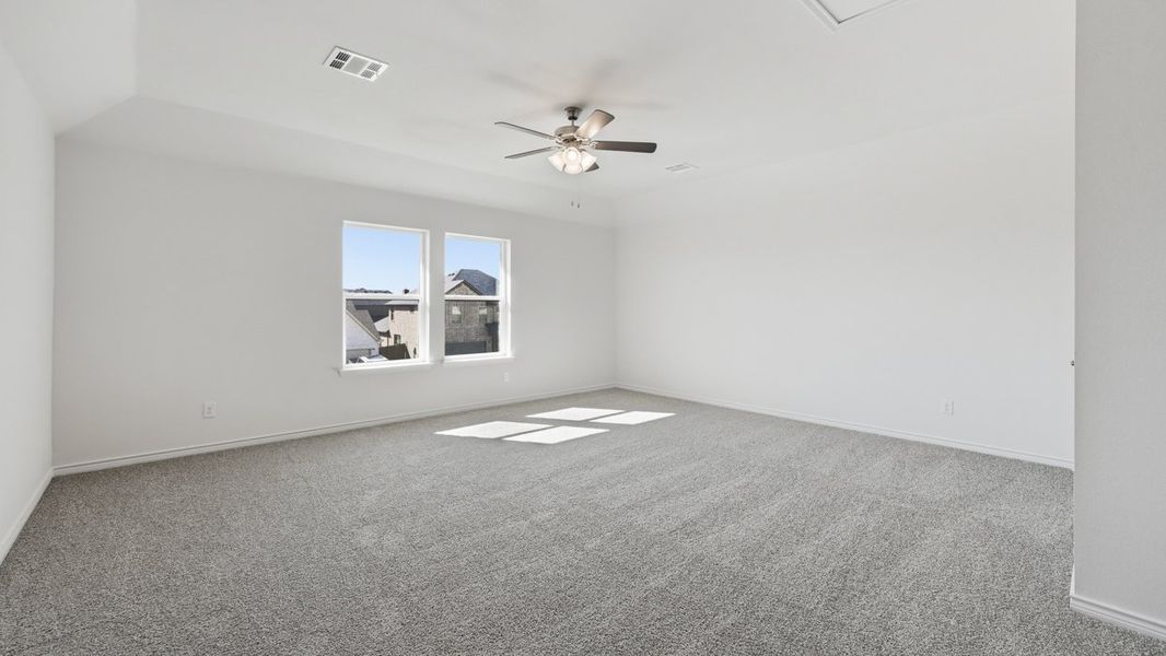 Spacious, unfurnished interior of a new home in Madera, Royse City (Image 27). Spacious, unfurnished interior of a new home in Madera, Royse City (Image 27).