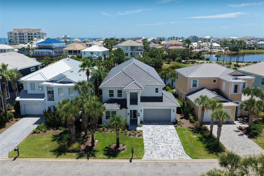 Front exterior of a new home in , Palm Coast, FL, highlighting curb appeal (Image 29). Front exterior of a new home in , Palm Coast, FL, highlighting curb appeal (Image 29).