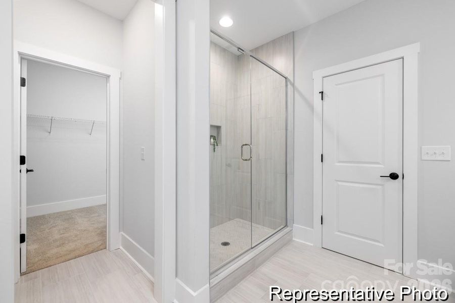 Furnished interior view inside a new home in , Statesville (Image 17).