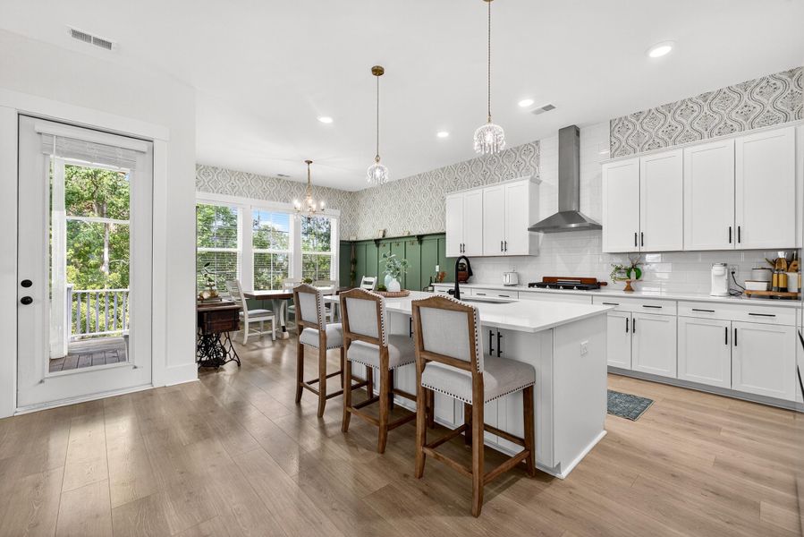 Furnished interior view inside a new home in , Ravenel (Image 8).
