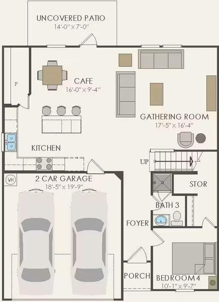 Centex Homes, Sandalwood floor plan Centex Homes, Sandalwood floor plan