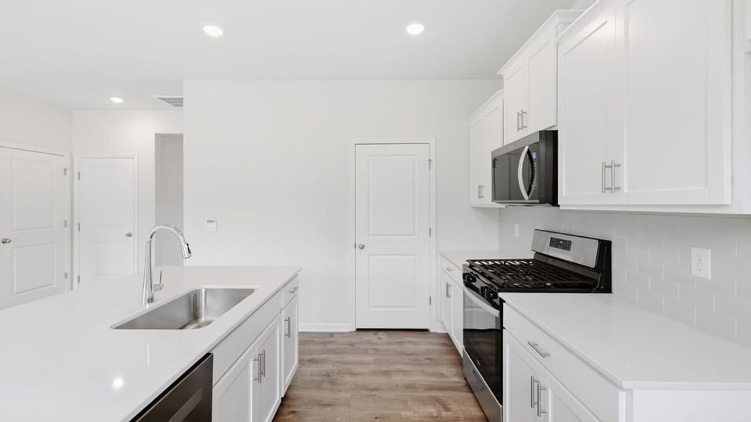 Furnished interior view inside a new home in Durbin Meadows Traditions, Fountain Inn (Image 10).