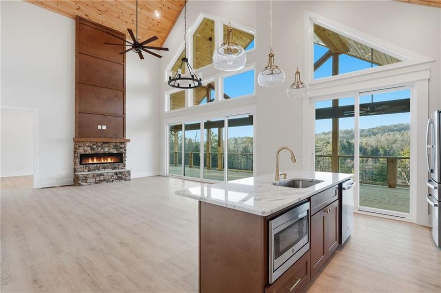 Furnished interior view inside a new home in , Ranger (Image 9).