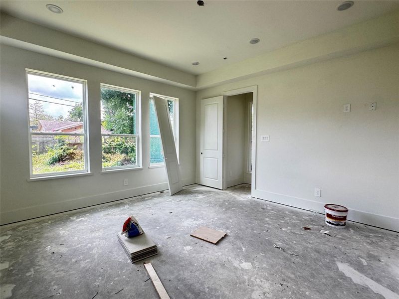 Primary Bedroom - view 2 - photo current as of 7/18/2025