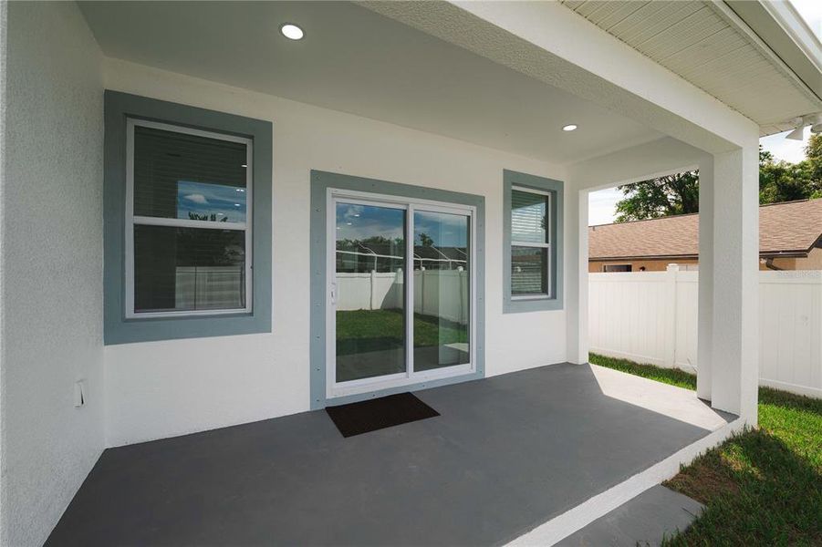 Exterior details and patio area of a home in , Tampa (Image 30). Exterior details and patio area of a home in , Tampa (Image 30).