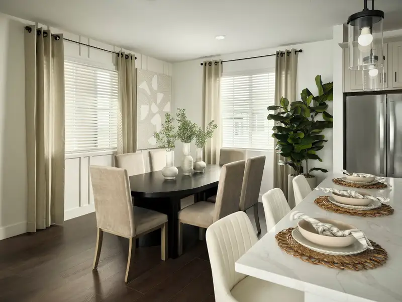Furnished interior view inside a new home in Uplands, Westminster (Image 4).