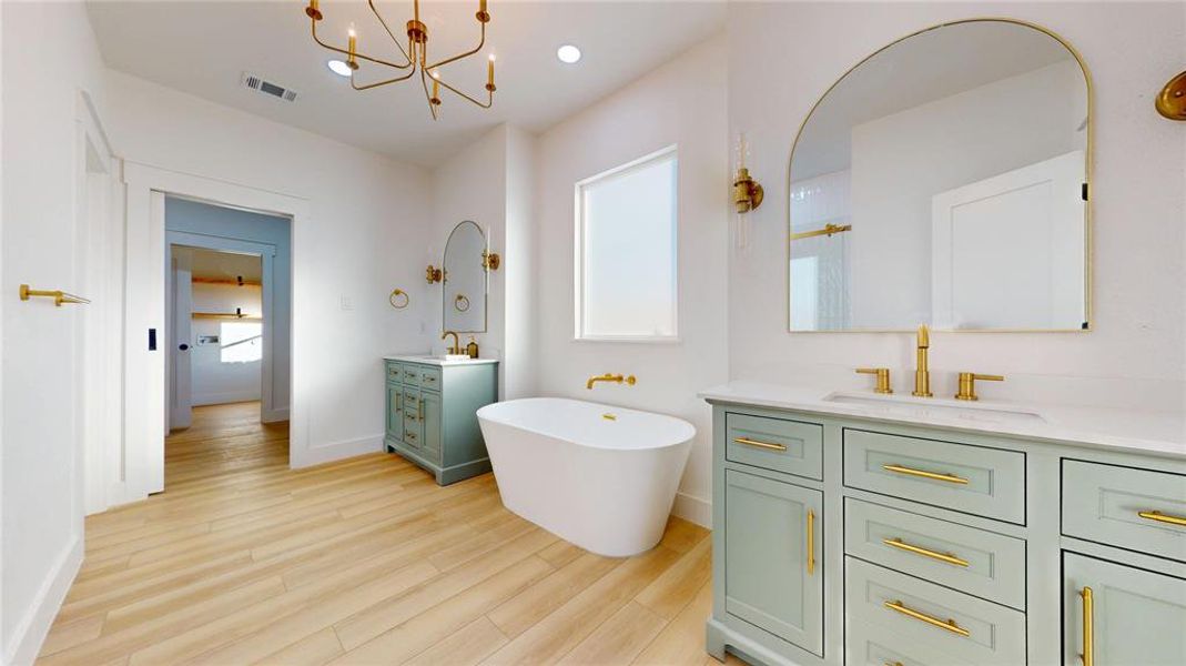 Furnished interior view inside a new home in , Fort Worth (Image 14). Furnished interior view inside a new home in , Fort Worth (Image 14).