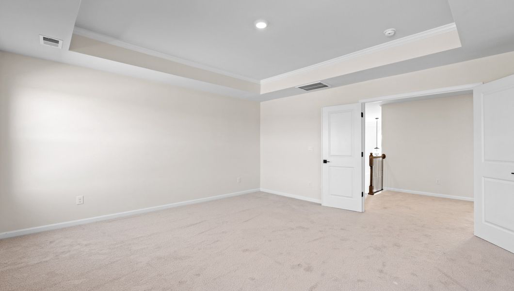 Spacious, unfurnished interior of a new home in Sunset Summits, Spartanburg (Image 23). Spacious, unfurnished interior of a new home in Sunset Summits, Spartanburg (Image 23).