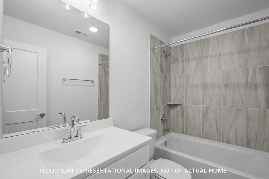 Furnished interior view inside a new home in Summerview, Fulshear (Image 7).