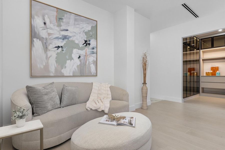 Furnished interior view inside a new home in , Boca Raton (Image 11).