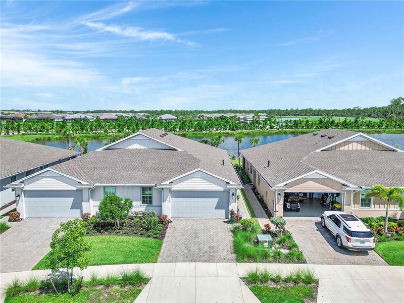 Front exterior of a new home in , Punta Gorda, FL, highlighting curb appeal (Image 18).