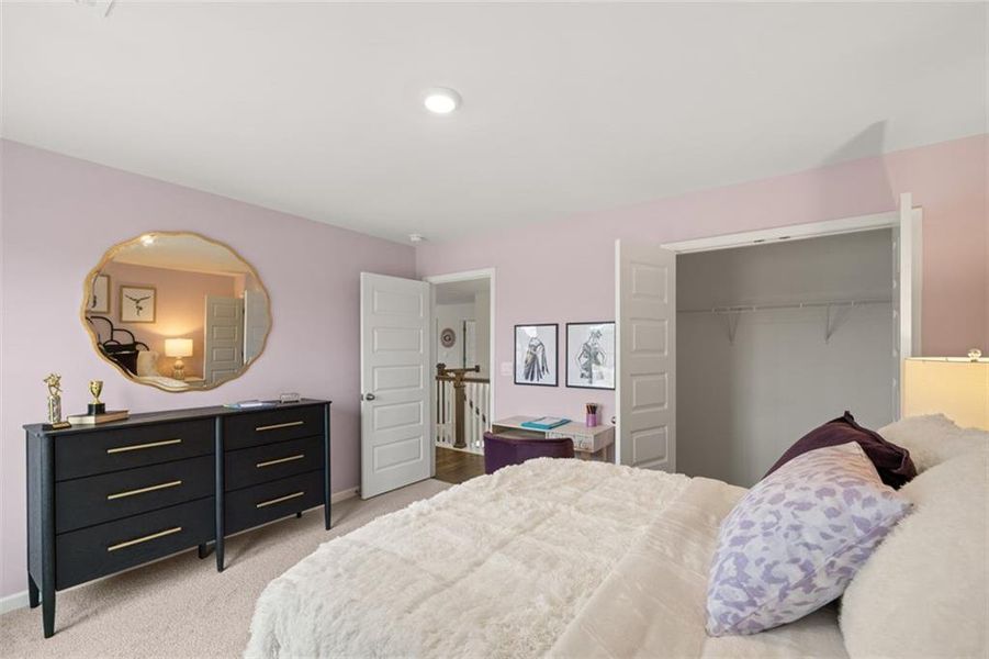 Furnished interior view inside a new home in Westland, Bogart (Image 9).
