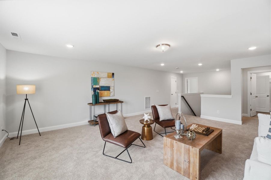 Furnished interior view inside a new home in Waterford Commons, Rock Hill (Image 19).