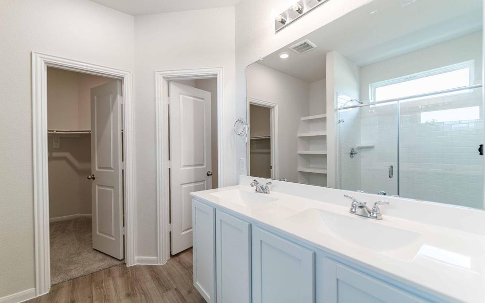 Furnished interior view inside a new home in Colony at Pinehurst, Pinehurst (Image 6).