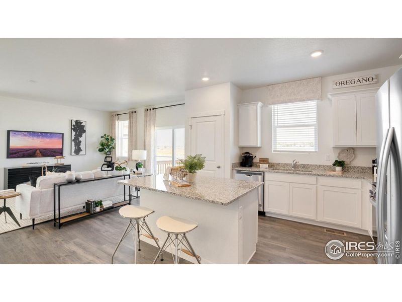 Furnished interior view inside a new home in Prairie Song, Windsor (Image 21).