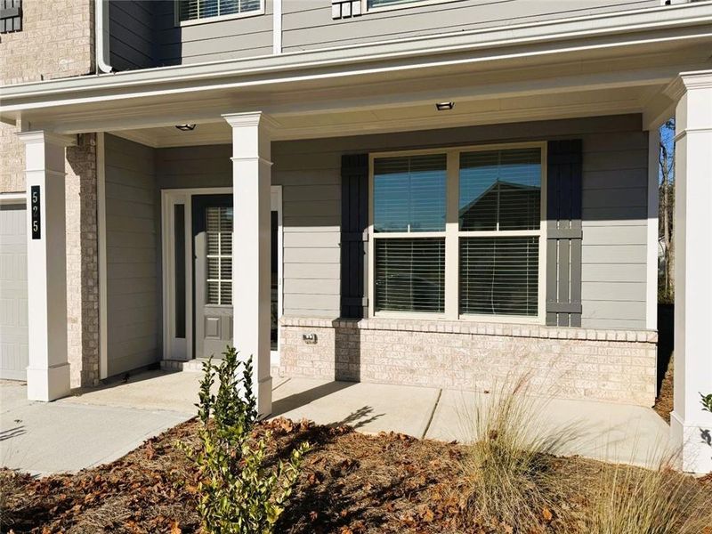 Exterior details and patio area of a home in Paces Estates, Lithia Springs (Image 2). Exterior details and patio area of a home in Paces Estates, Lithia Springs (Image 2).