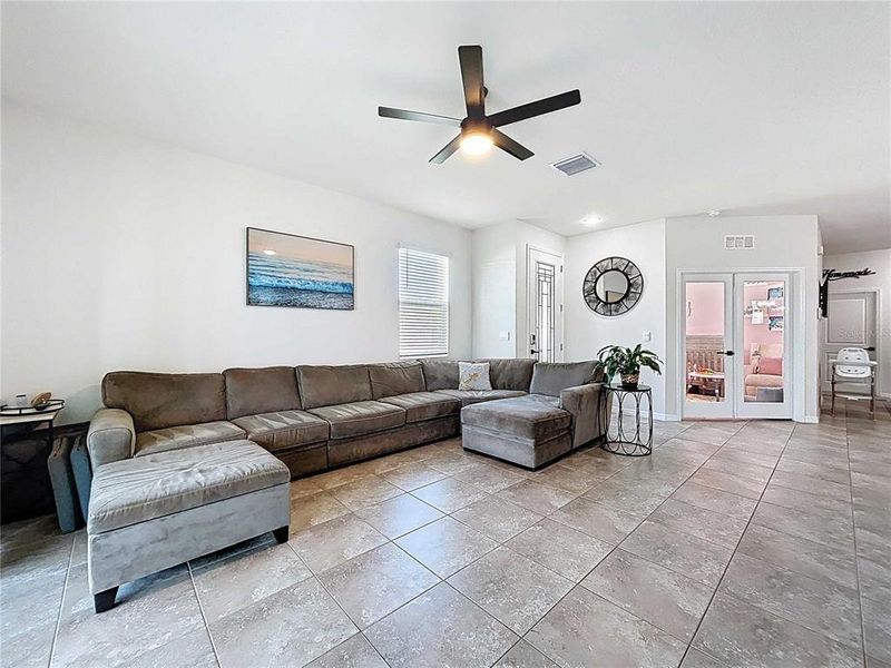 Furnished interior view inside a new home in Mirada, San Antonio (Image 14).