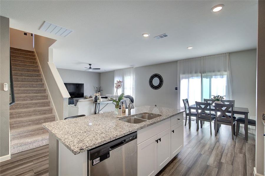 Furnished interior view inside a new home in Gateway Parks, Heath (Image 14). Furnished interior view inside a new home in Gateway Parks, Heath (Image 14).