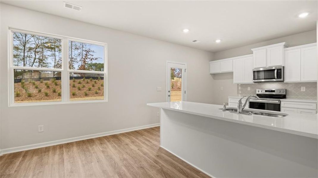 Furnished interior view inside a new home in , Winder (Image 6). Furnished interior view inside a new home in , Winder (Image 6).